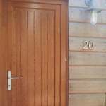 Green Building Store PERFORMANCE triple glazed timber entrance door