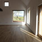 Passivhaus certified windows at Loch Leven low energy house