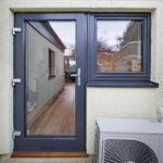 ULTRA entrance door at Oxford EnerPHit Plus Project
