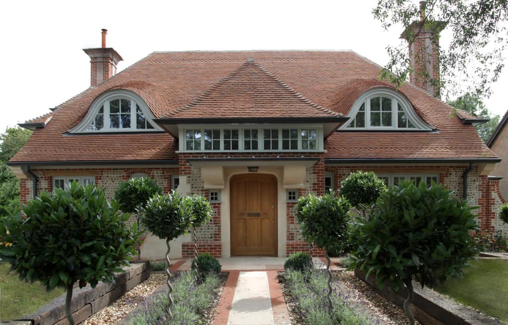 Arts Crafts Style House Triple Glazed Timber Windows